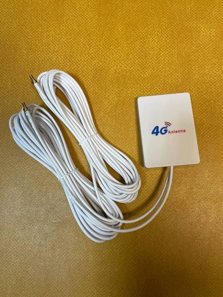 Антенна 5dB Mimo 4G/3G LTE для интернета, модема, роутера TS9/CRC9 А1006 фото