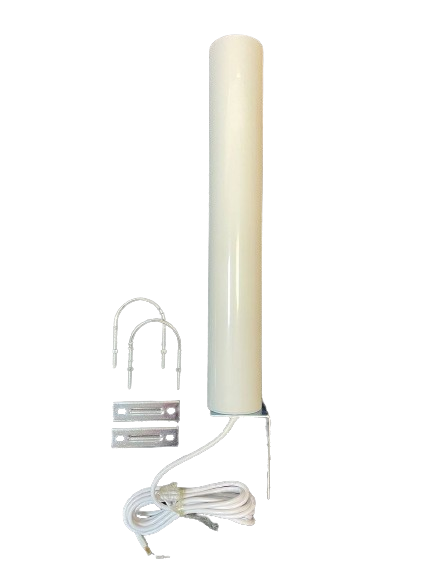 Антена LTE 14-16dB c кабелем RG58 3м та перехідником, 698-2700 МГц A1034/1 фото