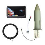 4G комплект для інтернету з роутером ZTE MF910L та антеною Rocket 16-18Дб K1328 фото