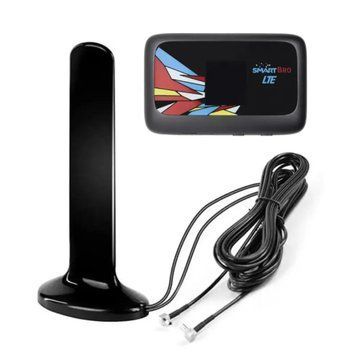 4G комплект для інтернету з роутером ZTE MF910L та авто антеною 16Дб K1329 фото