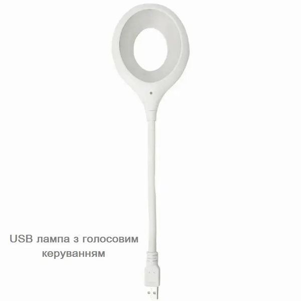 Світлодіодний світильник LED LK-50 голосовий USB 5V L1003 фото