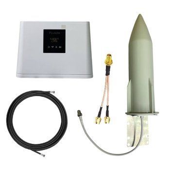 Комплект для 4G інтернету з роутером Tianjie CPE908-3 та антеною Rocket 16-18Дб K1282 фото