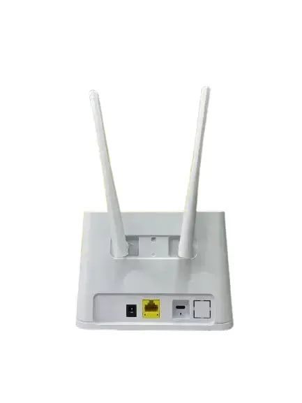4G комплект для інтернета зі стаціонарним роутером&nbsp;Tianjie CPE 908-3 та антеною жезл 42см 14-16dB K1282 фото