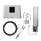 4G комплект для интернета со стационарным&nbsp;роутером&nbsp;Tianjie CPE 908-3 и антенной жезл 10-12dB K1283 фото