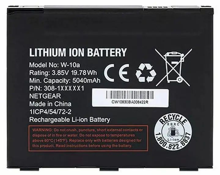 Аккумуляторная батарея Netgear MR1100, 5040mAh B009 фото