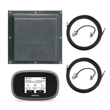 Комплект для 4G інтернета з роутером Novatel8800L й антеною YUST 2x17dBi 900-2700 МГц  K1261 фото