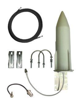 Всеспрямована 3G/4G антена Rocket 16-18дБ для роутерів, комплект A1005 фото