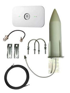 4G комплект для інтернету з роутером Huawei E5573s-320 та антеною Rocket 16-18Дб K1180 фото