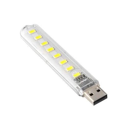 Светодиодный USB LED светильник 5V на 8 диодов L1002 фото
