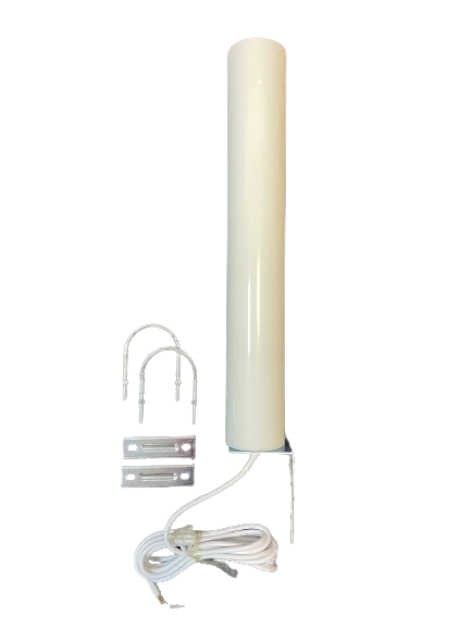 Антена LTE 14-16dB c кабелем RG58 3м та перехідником SMA -TS9, 698-2700 МГц 1942592703 фото
