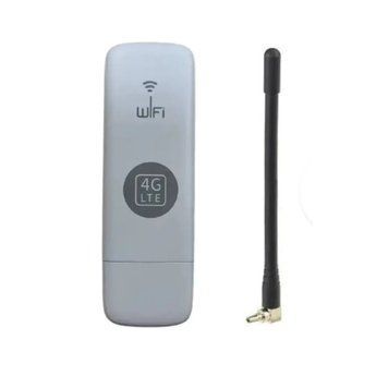 Комплект для 4G інтернету з USB WIFI модемом та термінальною антеною 4дБ К1123 фото