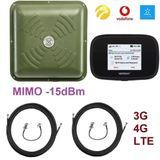 4G комплект для інтернету роутер Novatel 7730L + антена MIMO 2*15 дБм 1700-2700 МГц K1077 фото