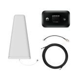 Комплект для 4G інтернету з роутером Huawei E5377Ts-32 й антеною трапецією K1320 фото