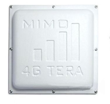 Антенна панельная 4G MIMO "TERA" 2х16 дБ с кабелем в комплекте А1002 фото